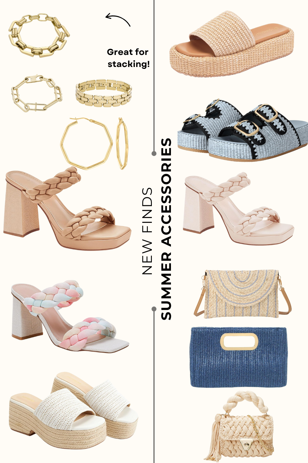 Must-Have Summer Accessories on Amazon – Straw Bags, Gold Jewelry & More ☀️