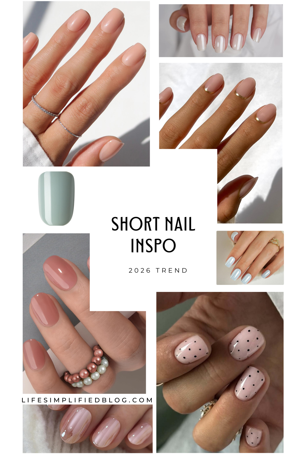 Short Nail Inspo (Simple Nail Designs That Still Look Stylish)